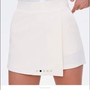 Forever21 Textured Wrap front skort